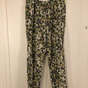 hearts of palm Fun Abstract Print Comfy Pants Large